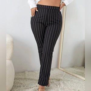 High waisted Striped Pants